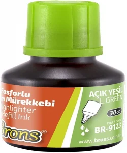 Supertrend Fosforlu Kalem Mürekkebi 30 cc. Açık Yeşil