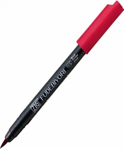 Supertrend Fudebiyori Brush Pen Fırça Uçlu Kalem 24 WINE RED