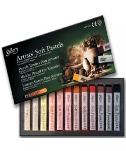 Supertrend Gallery Artists Soft Toz Pastel Boya Seti Earth Tones 12 Renk Toprak Renkler