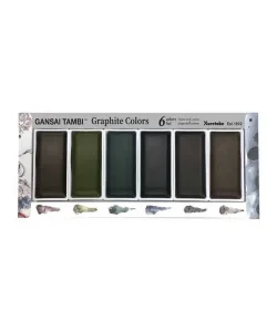 Supertrend Gansai Tambi Tablet Sulu Boya Seti Graphite Colors 6 Renk