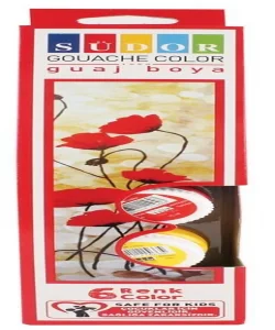 Supertrend Guaj Boya Seti 6 Renk x 15 ml. Şişe