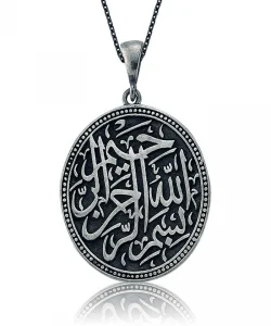 Supertrend Gümüş Besmele-i Şerif Bayan Kolye