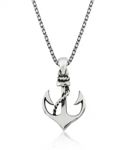 Supertrend Gümüş Deniz Çapası Erkek Kolye