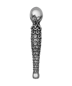 Supertrend Gümüş Doku Desenli Tesbih İmamesi