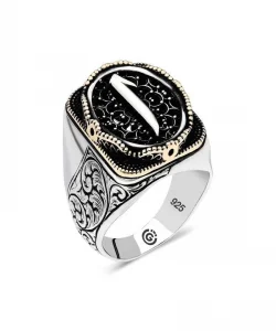 Supertrend Gümüş Elif Oval Erkek Yüzük