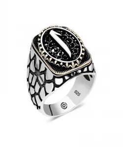 Supertrend Gümüş Elif Oval Erkek Yüzük