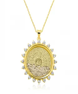 Supertrend Gümüş Gold Esmaül Hüsna Bayan Kolye