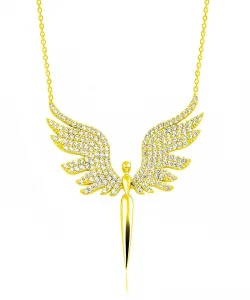 Supertrend Gümüş Gold Mikail Meleği Kadın Kolye