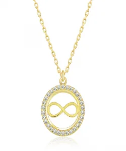 Supertrend Gümüş Gold Minik Sonsuzluk Bayan Kolye