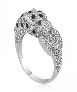 Supertrend ​gümüş Kaplan Figürlü Bayan Yüzük