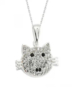 Supertrend Gümüş Kedi Bayan Kolye