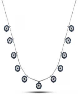 Supertrend Gümüş Nazarlı Şans Kadın Kolye