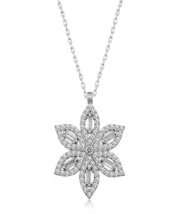Supertrend Gümüş Nergiz Çiçeği Kadın Kolye