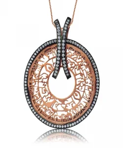 Supertrend Gümüş Nur Suresi Bayan Kolye