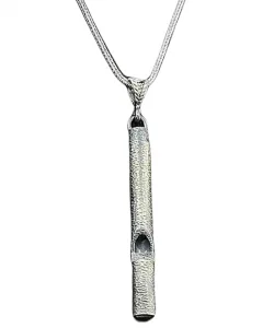 Supertrend ​gümüş Oksitli Deprem Düdüğü Kolye