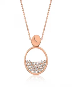 Supertrend Gümüş Rose Çiğ Damlası Bayan Kolye