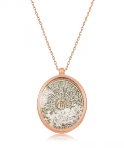 Supertrend Gümüş Rose Esmaül Hüsna Bayan Kolye