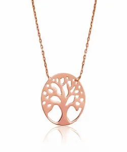 Supertrend Gümüş Rose Hayat Ağacı Bayan Kolye