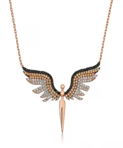 Supertrend ​gümüş Rose Mikail Meleği Bayan Kolye