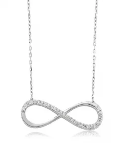 Supertrend Gümüş Sonsuzluk Bayan Kolye