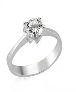 Supertrend Gümüş Tek Taş Bayan Yüzük