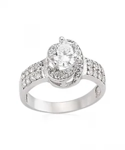 Supertrend Gümüş Tek Taş Bayan Yüzük