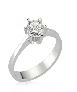 Supertrend Gümüş Tek Taş Bayan Yüzük