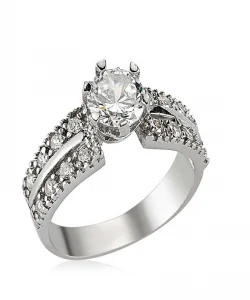 Supertrend Gümüş Tek Taş Bayan Yüzük