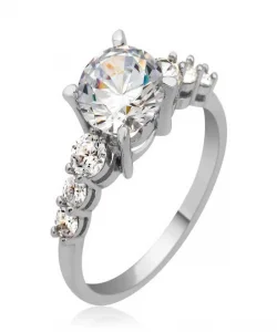 Supertrend Gümüş Tek Taş Bayan Yüzük