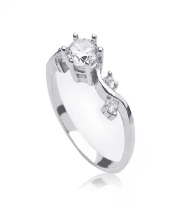 Supertrend Gümüş Tek Taş Bayan Yüzük