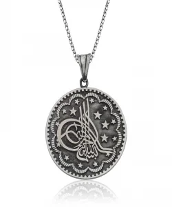 Supertrend Gümüş Tuğra Kolye