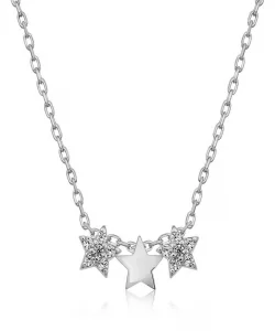 Supertrend Gümüş Üç Yıldız Kolye