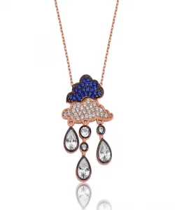 Supertrend Gümüş Yağmur Bulutu Kolye