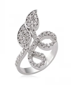 Supertrend Gümüş Yaprak Bayan Yüzük