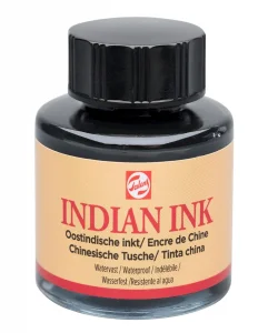 Supertrend Indian Ink Çini Mürekkebi 30 ml. Siyah (Waterproof)