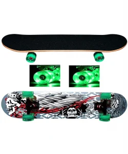 Supertrend Işıklı Silikon Teker Kaykay No:1