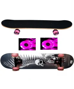 Supertrend Işıklı Silikon Teker Kaykay No:2