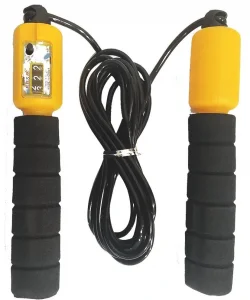 Supertrend J-223 Sayaçlı Atlama İpi Poşetli Siyah-Sarı