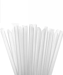 Supertrend Jelatinli Bubble Tea Şeffaf Pipet 12mm x 22cm - 50 Adet