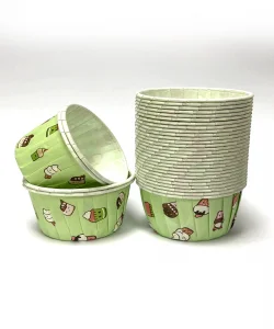 Supertrend Kağıt Muffin Kek Kapsülü Dondurma Desenli 50li