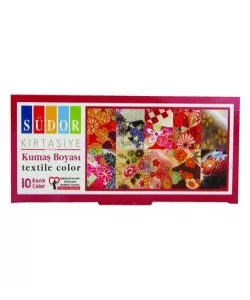 Supertrend Kumaş Boyası Seti 10 Renk x 25 ml.