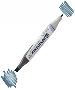 Supertrend Kurecolor Twin S Grafik Çizim Marker Kalemi 827 Blue Gray 4