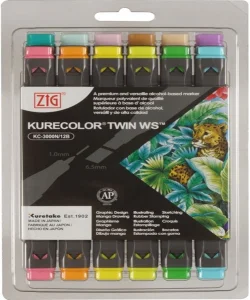Supertrend Kurecolor Twin S Marker Kalem Seti 12 Renk PALE COLORS