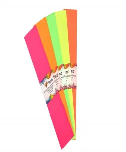 Supertrend Lüks Fosforlu Krapon Kağıdı 50x200 Cm.5 Renk 5Li (PA-024F)