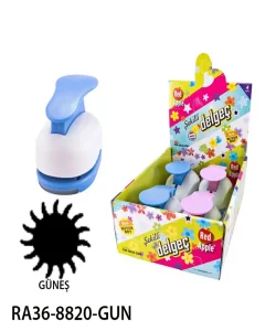 Supertrend Mega Boy Şekilli Delgeç Şekilgeç 2 (5 cm.) GÜNEŞ