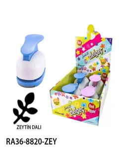 Supertrend Mega Boy Şekilli Delgeç Şekilgeç 2 (5 cm.) ZEYTİN DALI