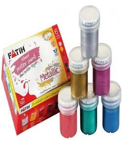 Supertrend Metalik Guaj Boya Seti 6 Renk x 25 ml.