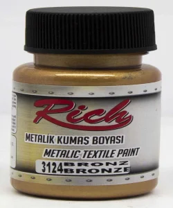 Supertrend Metalik Kumaş Boyası 50 cc. 3124 BRONZ