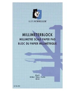 Supertrend Milimetrik Blok Mavi A4 20 yaprak