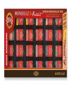 Supertrend Mondeluz Supertrendter Class Taş Tablet Sulu Boya Seti 24 Renk PORTRE TONLARI